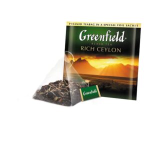 Greenfield rich Ceylon  Black Tea pyramid bag
