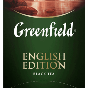 Greenfield english Edition Black 25 Tea bag