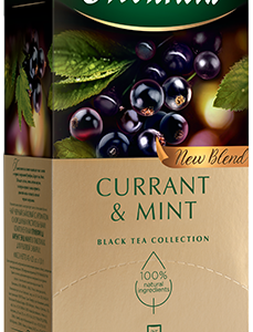 Greenfield Currant & Mint Black 25 Tea bag