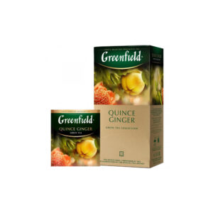 Greenfield Quince Ginger Green Tea 25 bag